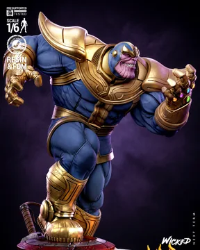 Thanos Sculpture thumbnail 2