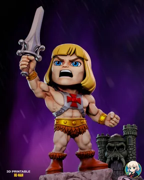 He-Man Chibi thumbnail 1