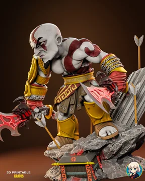 Kratos Chibi thumbnail 3