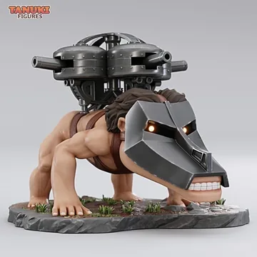 Cart Titan - Shingeki no Kyojin Chibi thumbnail 1