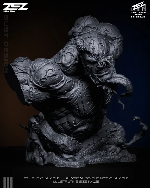 Venom Bust