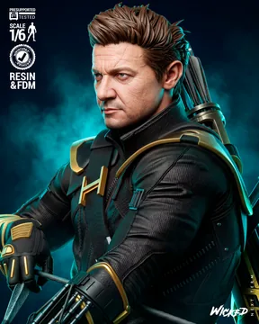 Clint Barton Ronin Sculpture thumbnail 4