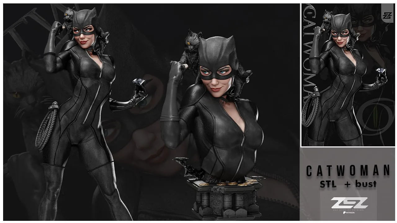 Catwoman Bust