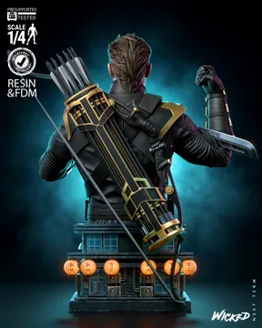 Clint Barton (Ronin) Bust thumbnail 2