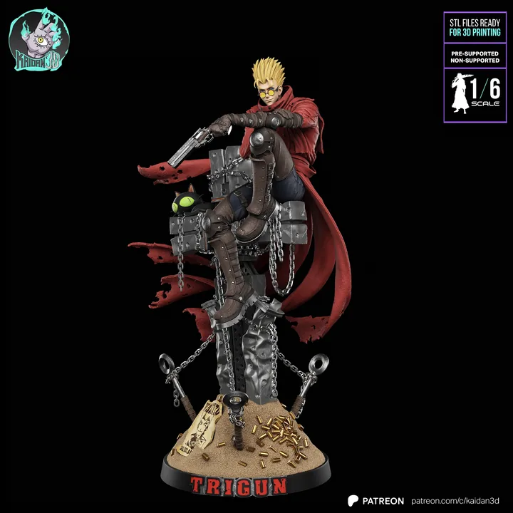 Vash the Stampede Sculpture