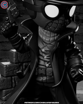 Spider Noir Chibi thumbnail 6