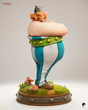Obelix Sculpture thumbnail 4