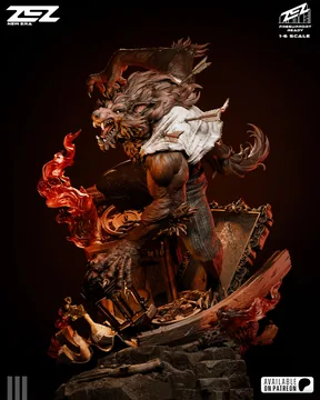 Werewolf Sculpture thumbnail 2