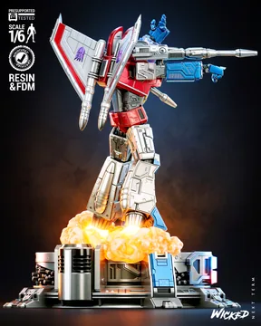 Wicked August 2026 Term Starscream Sculpture thumbnail 4