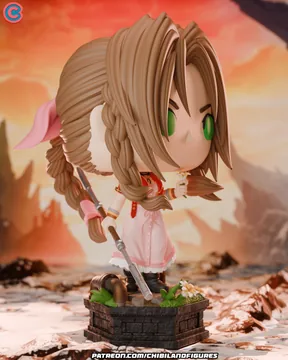 Aerith Chibi thumbnail 4