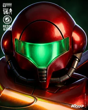 Samus Varia Suit Sculpture thumbnail 2