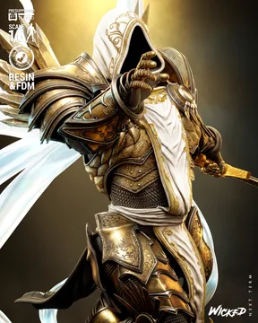 Tyrael Sculpture thumbnail 3