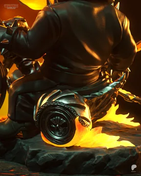 Ghost Rider Chibi thumbnail 6