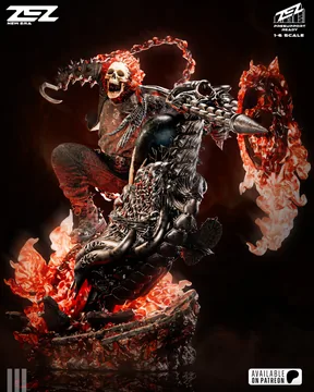 Ghost Rider Sculpture thumbnail 3