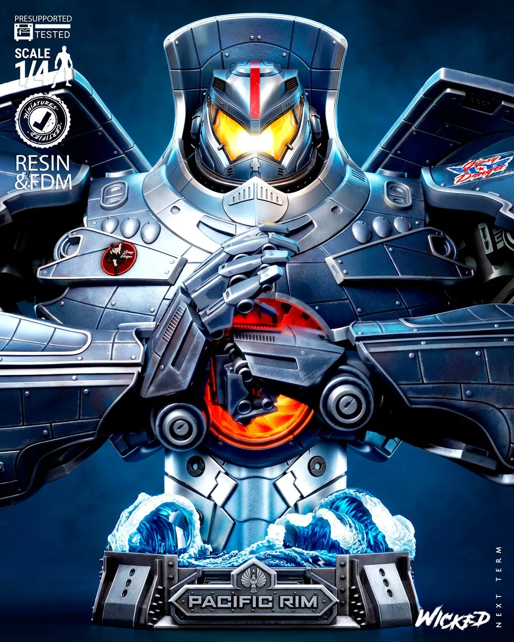 Gipsy Danger Bust