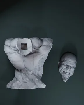 Kratos Bust thumbnail 2