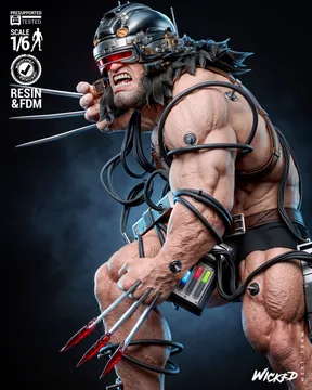 Wicked Wolverine Pack - Weapon X Sculpture thumbnail 4