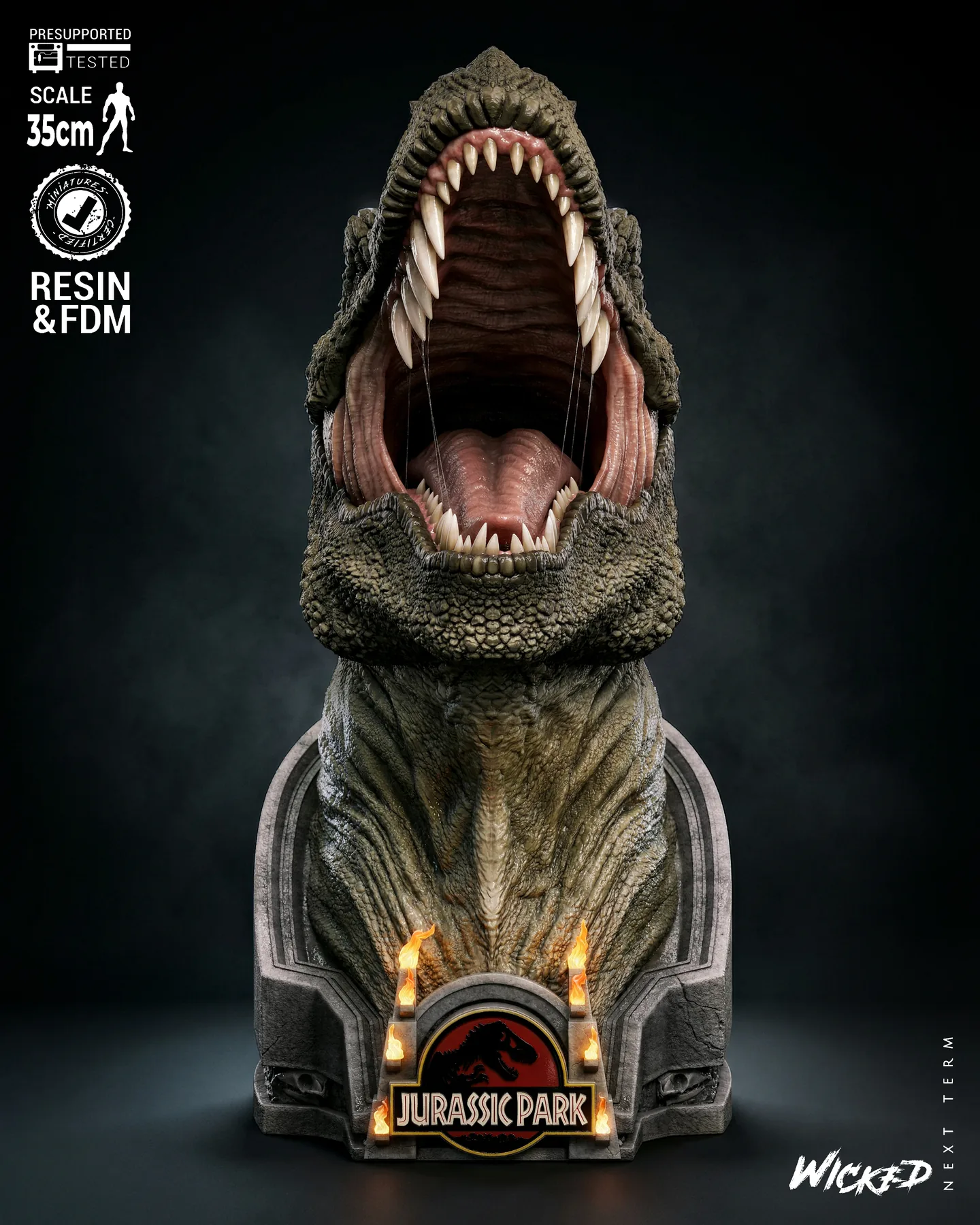 T-Rex Bust