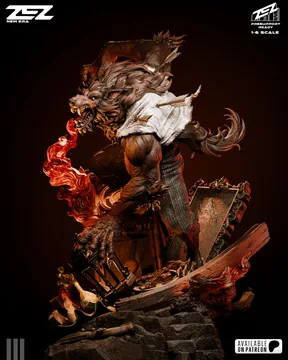 Werewolf Sculpture thumbnail 4
