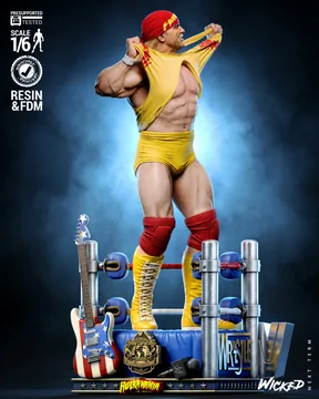 Wicked WILDCARD Hulk Hogan Sculpture thumbnail 2