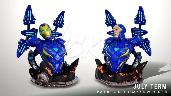 Rescue (Pepper Pots) Bust