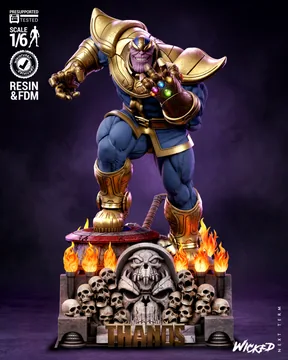 Thanos Sculpture thumbnail 1