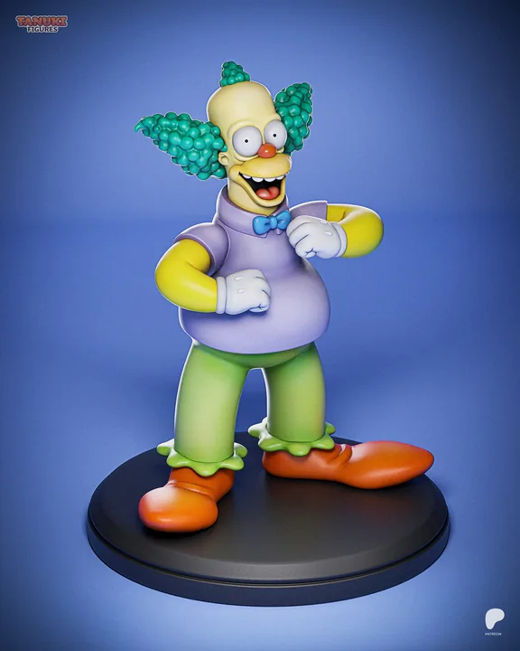 Krusty the Clown Chibi