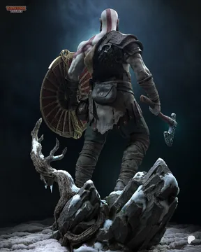 Kratos Sculpture thumbnail 2