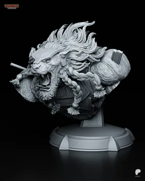 Battle Beast Bust thumbnail 2