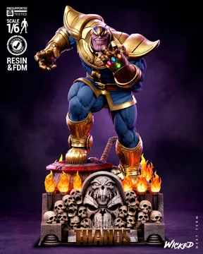 Thanos Sculpture thumbnail 1