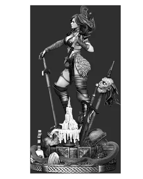 Red Sonja Sculpture thumbnail 5