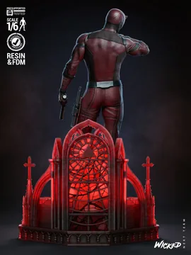 Daredevil Sculpture thumbnail 2