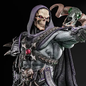 Skeletor Sculpture thumbnail 2
