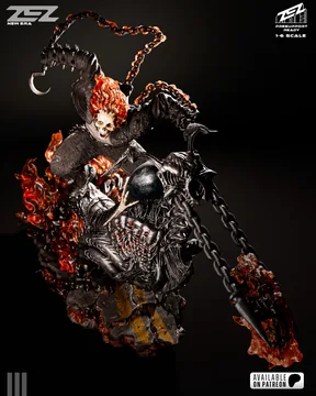 Ghost Rider Sculpture thumbnail 5