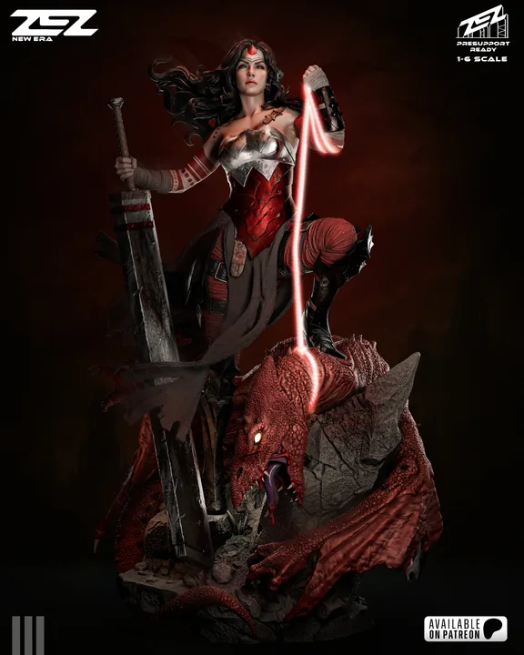 Wonderwoman Absolute Sculpture
