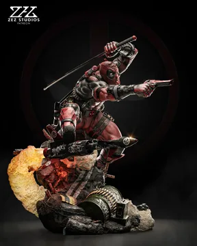 Deadpool Sculpture thumbnail 3