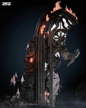 Frankenstein Sculpture thumbnail 5