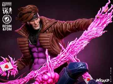 Rogue and Gambit Diorama thumbnail 5