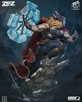 Thor Sculpture thumbnail 4