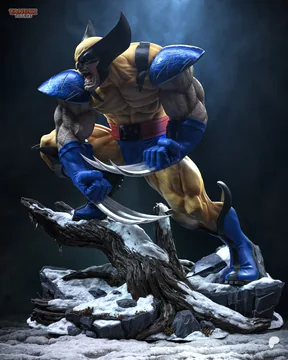 Wolverine Sculpture thumbnail 4