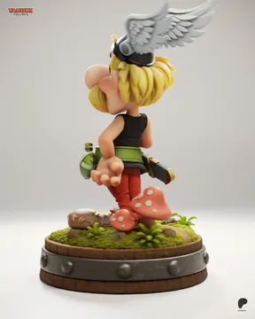 Asterix Chibi thumbnail 3
