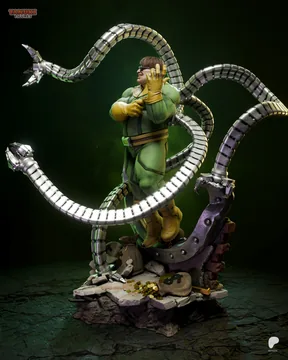 Dr. Octopus Sculpture thumbnail 2