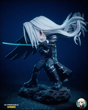 Sephiroth Chibi thumbnail 5