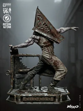 Pyramid Head Sculpture thumbnail 1