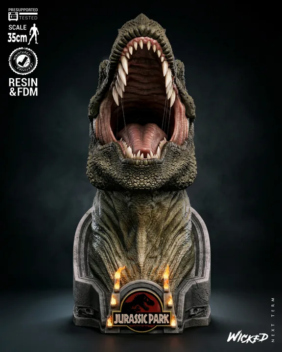 T-Rex Bust