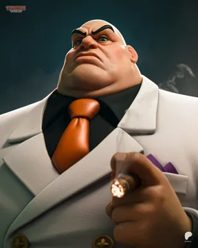 Kingpin Chibi thumbnail 3