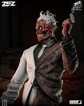 Two Face Sculpture thumbnail 5