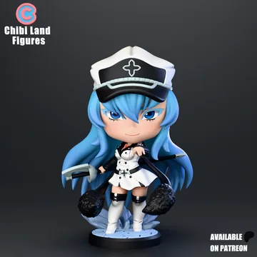 Esdeath Chibi thumbnail 1