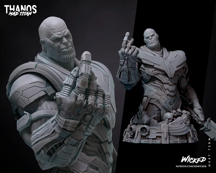 Thanos Bust