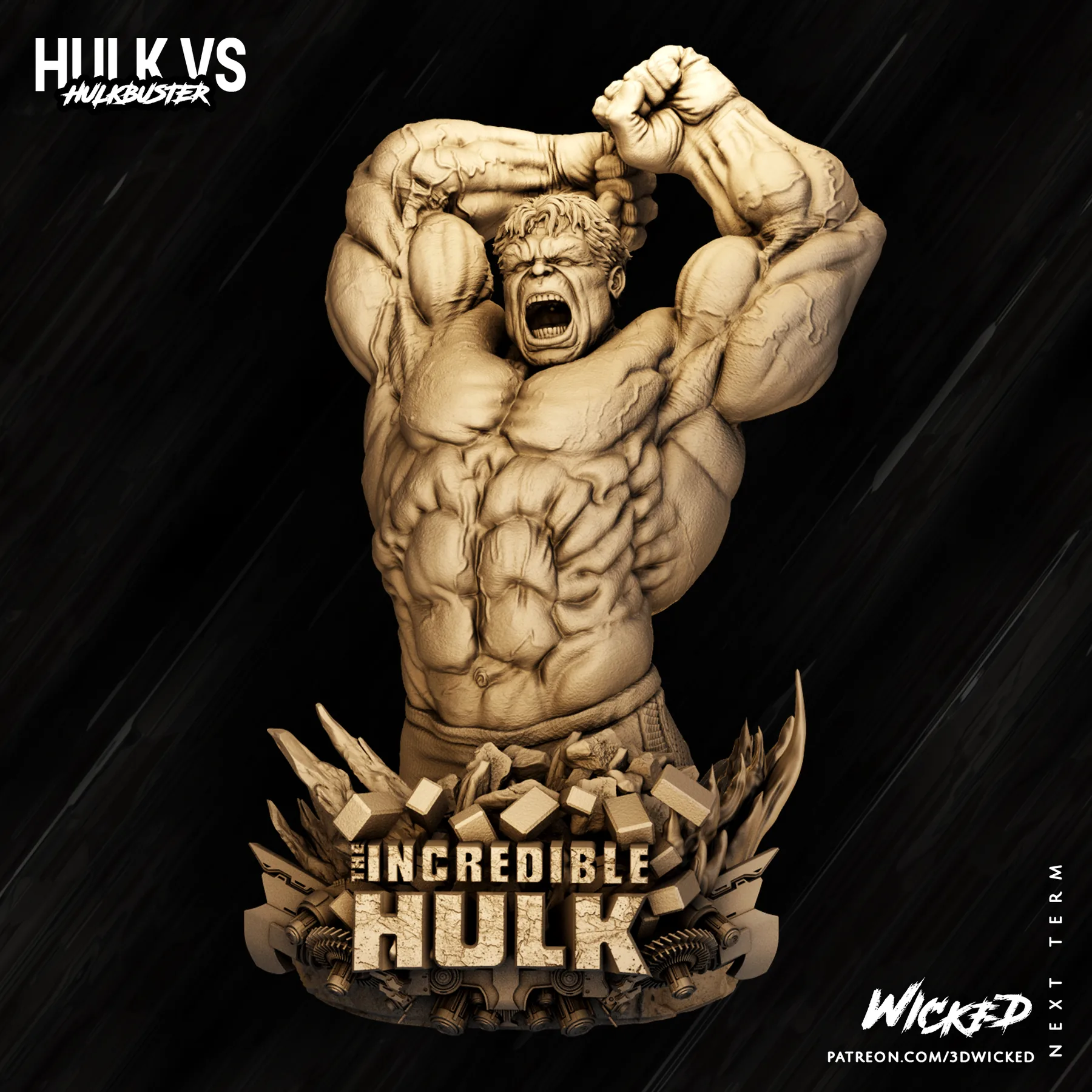 Hulk Bust